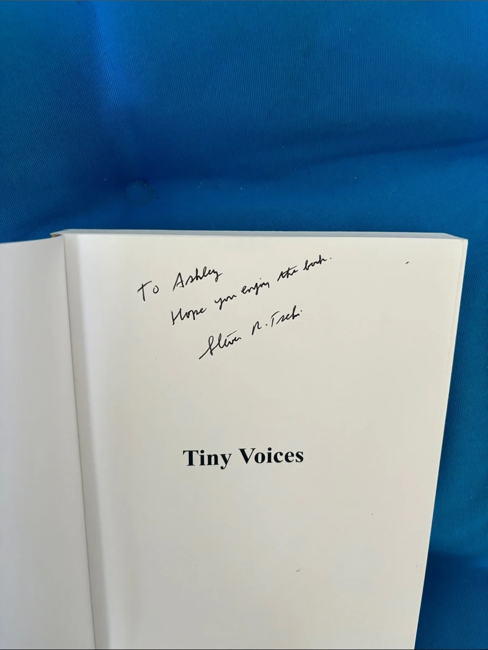 Tiny Voices Stories Of The Disenfranchised By Steven R. Tseki SignedBookByAuthor
